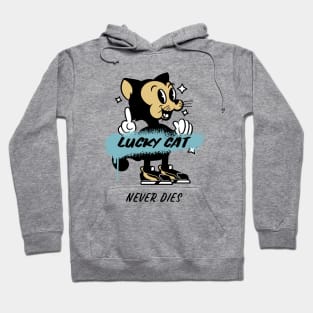 Lucky Cat Never Dies Hoodie